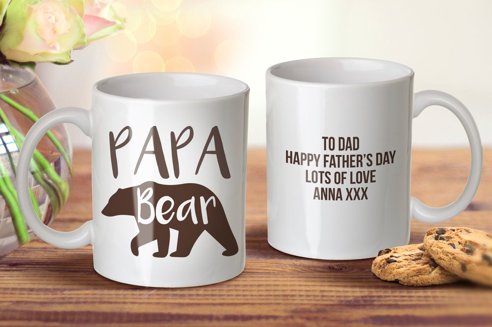 Mug Papa Bear, Gift for New Dad, Father's Day, Birthday Gift for Dad, Mugs  for Dad, New Dad Mug, Coffee Lover Dad, Poppa Bear Mug, Bear Mug 