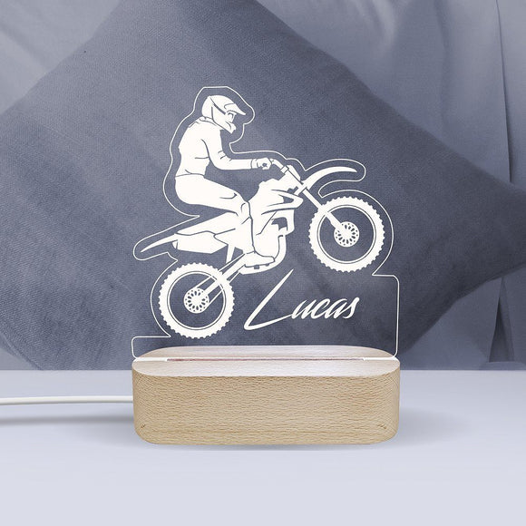 Motorbike Night Light