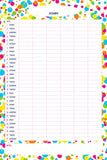 Bubbles Family Planner