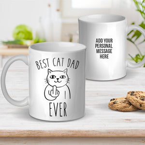 Best Cat Dad Mug