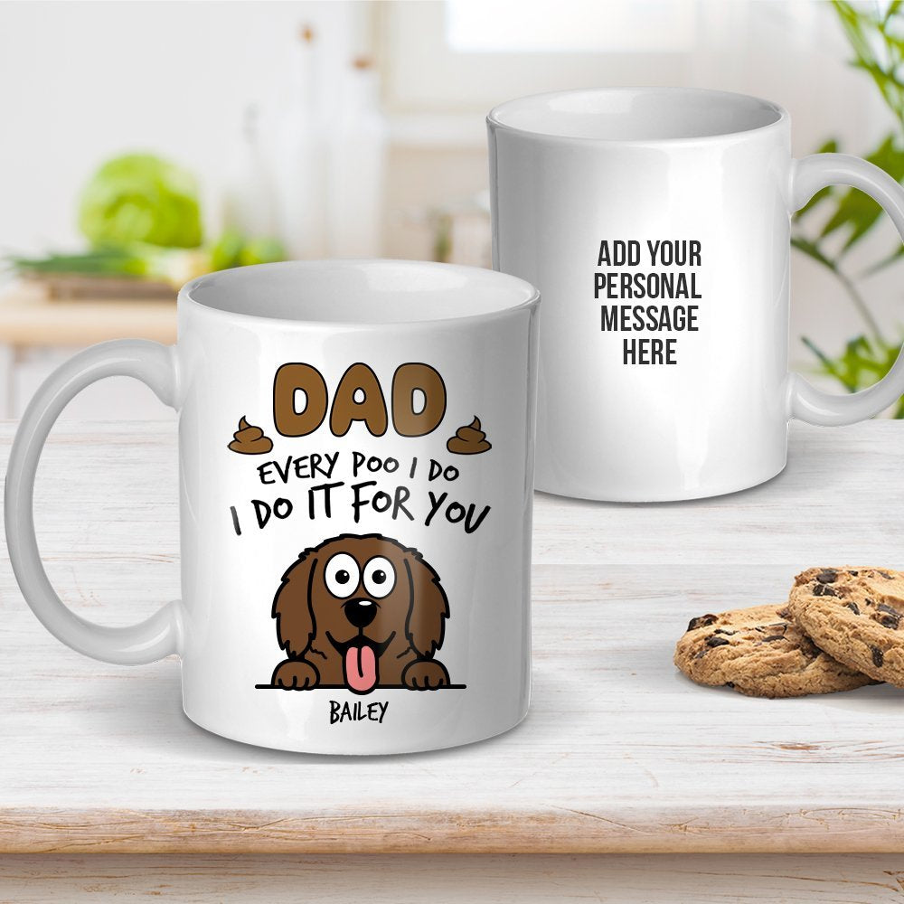 Dad dog mug hotsell