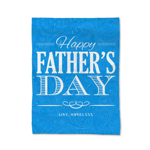 Father's Day Blanket - Medium